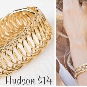 Plunder Hudson Gold Bracelet